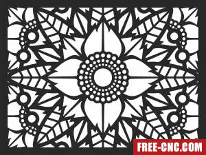 Pattern screen door pattern door decorative - Download free dxf for cnc plasma cutting