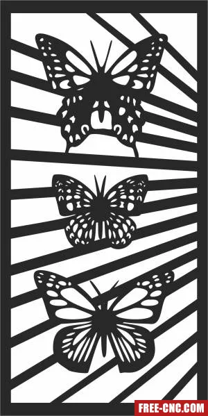 Wall pattern screen door screen - Free dxf files ready to cut Wall pattern screen door screen - Free dxf files ready to cut