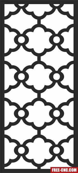 Pattern screen wall screen door screen - Download free dxf for cnc plasma cutting