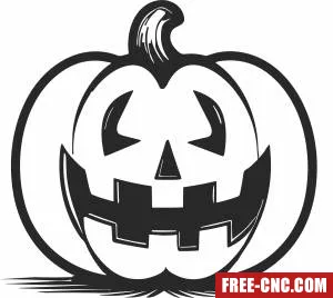 Halloween pumpkin - Download free dxf for cnc plasma cutting