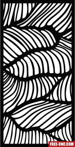 Decorative panels for doors wall screen pattern - free dxf download Decorative panels for doors wall screen pattern - free dxf download