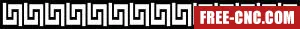 Wall decorative door pattern decorative screen - Free dxf for laser cutting and plasma Wall decorative door pattern decorative screen - Free dxf for laser cutting and plasma