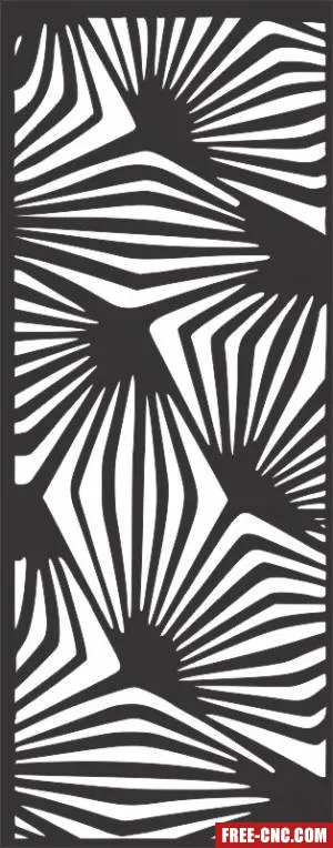 Decorative screens panel for doors or windows - free dxf download Decorative screens panel for doors or windows - free dxf download
