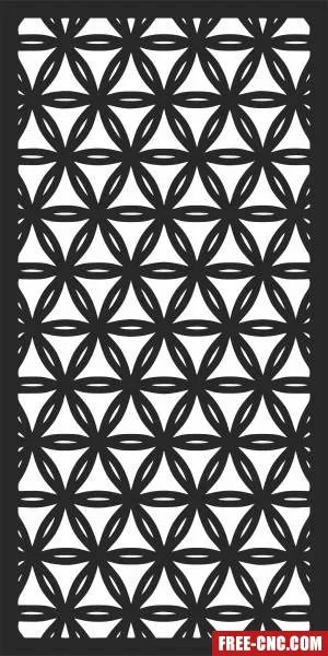 Door pattern door wall wall door - Download free dxf for cnc plasma cutting