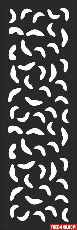 Door screen decorative door wall door decorative - Free dxf files ready to cut