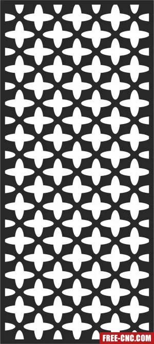 Screen door screen - Free dxf for laser cutting and plasma