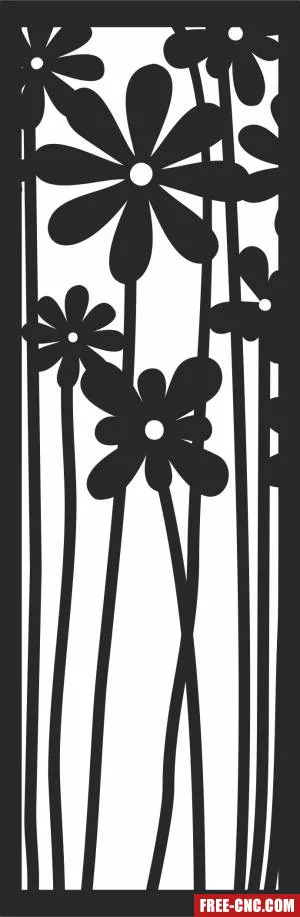Decorative pattern decorative screen - Download free dxf for cnc plasma cutting