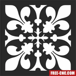 Door screen door pattern wall decorative - Download free dxf for cnc plasma cutting Door screen door pattern wall decorative - Download free dxf for cnc plasma cutting
