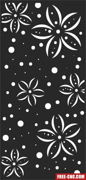 Wall pattern door wall pattern - Free dxf download