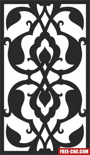 Wall decorative wall - Download free dxf for cnc plasma cutting
