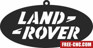 Land rover car logo - Download free dxf for cnc plasma cutting