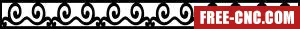 Door pattern decorative door screen pattern - Free dxf download