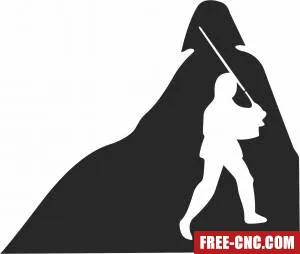 Jake vater star wars figure - Download free dxf for cnc plasma cutting