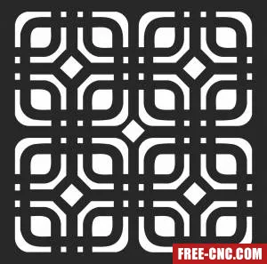 Door decorative pattern screen door - Free dxf for laser cutting and plasma Door decorative pattern screen door - Free dxf for laser cutting and plasma