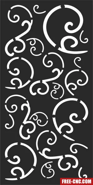 Door screen pattern wall pattern decorative wall - Download free dxf for cnc plasma cutting Door screen pattern wall pattern decorative wall - Download free dxf for cnc plasma cutting