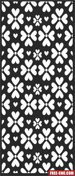 Door decorative wall - Free dxf for laser cutting and plasma Door decorative wall - Free dxf for laser cutting and plasma