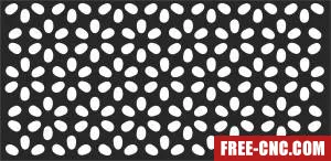 Screen pattern screen wall door - Free dxf files ready to cut Screen pattern screen wall door - Free dxf files ready to cut