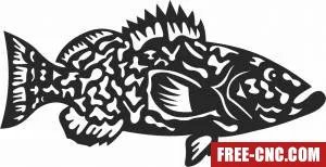 Fish - Free dxf download