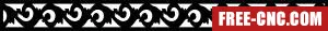 Pattern wall decorative pattern door wall wall - Free dxf files ready to cut Pattern wall decorative pattern door wall wall - Free dxf files ready to cut