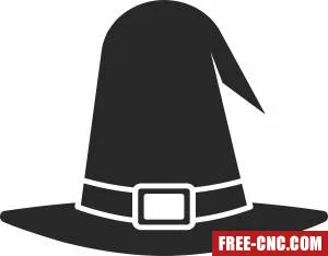 Halloween hut clipart - Download free dxf for cnc plasma cutting