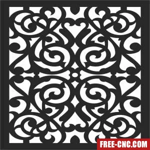 Door wall door - Download free dxf for cnc plasma cutting