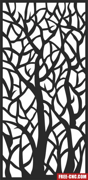 Pattern decorative door - Free dxf files ready to cut Pattern decorative door - Free dxf files ready to cut