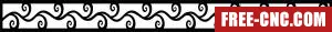 Wall screen door decorative pattern screen - Free dxf download Wall screen door decorative pattern screen - Free dxf download