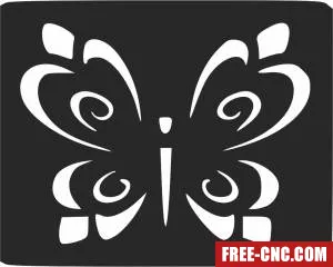 Butterfly - Free dxf download