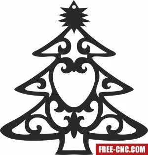 Christmas tree decoration - Free dxf files ready to cut Christmas tree decoration - Free dxf files ready to cut