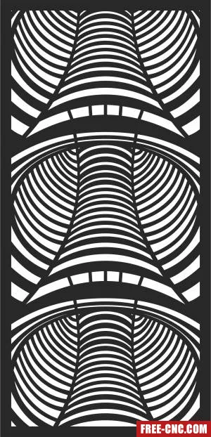 Pattern door pattern door pattern screen wall - Free dxf for laser cutting and plasma
