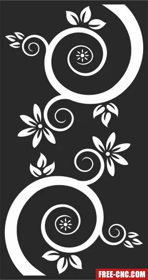 Screen wall pattern - Free dxf download Screen wall pattern - Free dxf download