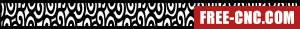 Pattern door pattern screen door - Free dxf files ready to cut