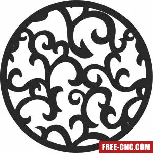 Pattern screen door screen door - Free dxf for laser cutting and plasma