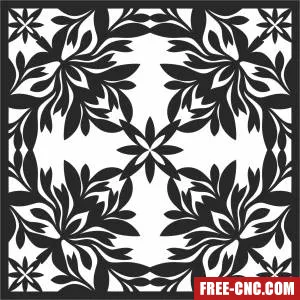 Pattern screen pattern - Download free dxf for cnc plasma cutting