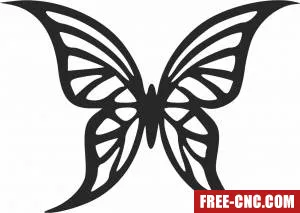 Butterfly - Free dxf download