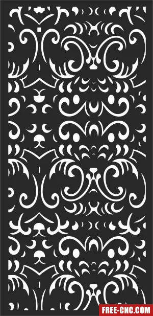 Door decorative door screen pattern screen wall - Download free dxf for cnc plasma cutting