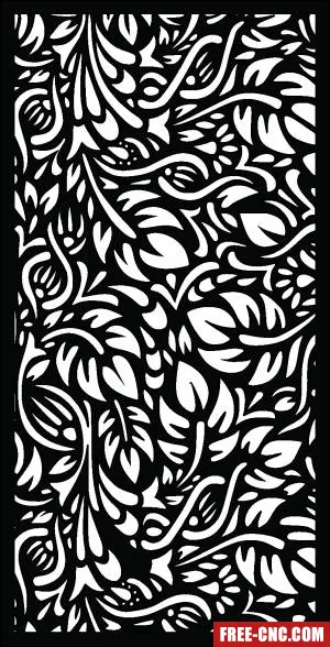 Decorative panels for doors wall screen pattern - free dxf download Decorative panels for doors wall screen pattern - free dxf download