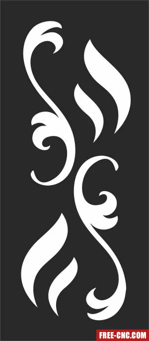 Door pattern wall door pattern - Download free dxf for cnc plasma cutting