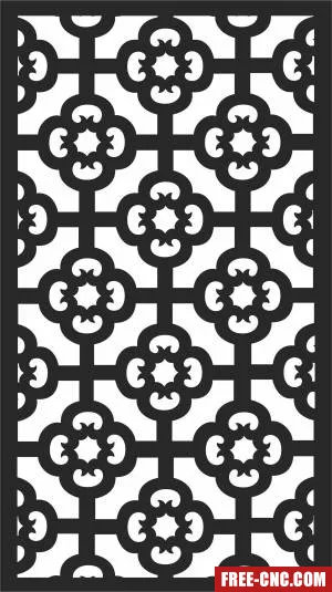 Wall decorative door screen door decorative - Free dxf for laser cutting and plasma Wall decorative door screen door decorative - Free dxf for laser cutting and plasma