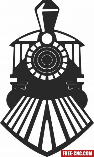 Train clipart - Download free dxf for cnc plasma cutting