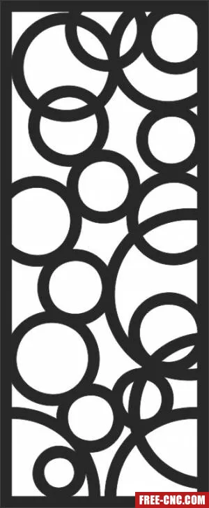 Decorative panels for doors wall screen pattern - free dxf download Decorative panels for doors wall screen pattern - free dxf download