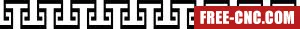 Wall pattern screen - Free dxf files ready to cut Wall pattern screen - Free dxf files ready to cut