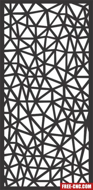 Decorative panels for doors wall screen pattern - free dxf download Decorative panels for doors wall screen pattern - free dxf download