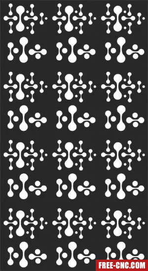 Decorative pattern wall screens panel for doors - free dxf download Decorative pattern wall screens panel for doors - free dxf download