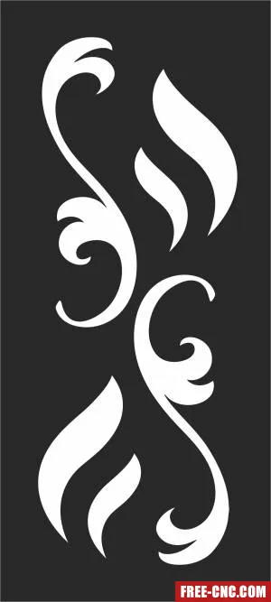 Screen wall screen - Download free dxf for cnc plasma cutting