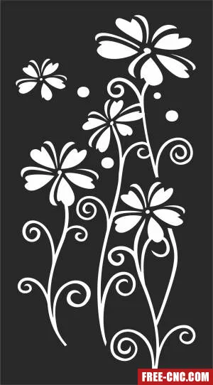 Door screen decorative pattern door pattern - Free dxf for laser cutting and plasma Door screen decorative pattern door pattern - Free dxf for laser cutting and plasma