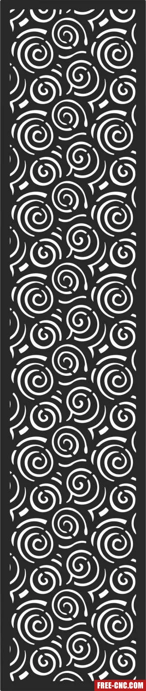 Pattern decorative pattern - Download free dxf for cnc plasma cutting