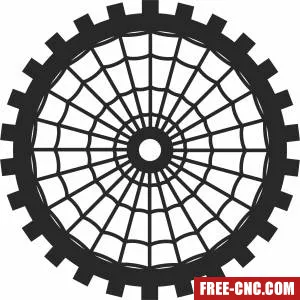 Mandala screen decorative wall decorative pattern door screen - Download free dxf for cnc plasma cutting