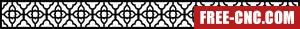 Pattern decorative pattern decorative screen pattern - Free dxf download Pattern decorative pattern decorative screen pattern - Free dxf download