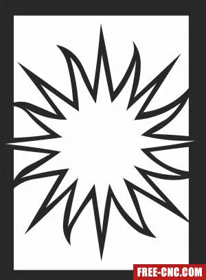Door screen pattern screen - Free dxf download